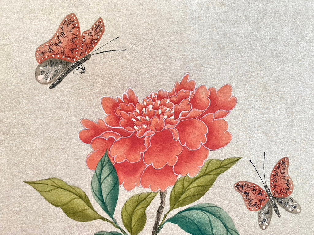 Fleur Framed Original Painting